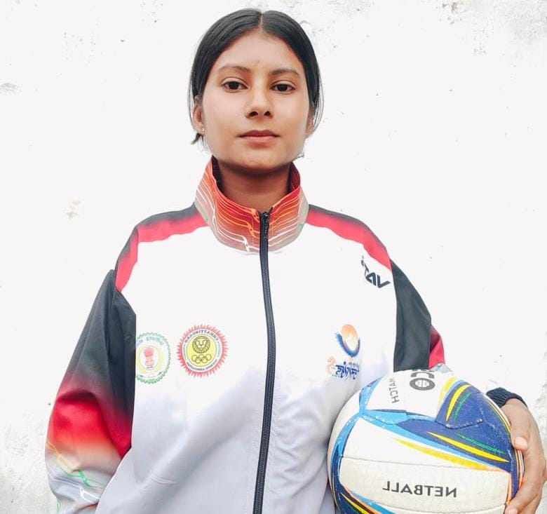 राष्ट्रीय नेटबॉल सीनियर प्रतियोगिता में सरगुजा की खुशबू गुप्ता का छत्तीसगढ़ टीम में चयन